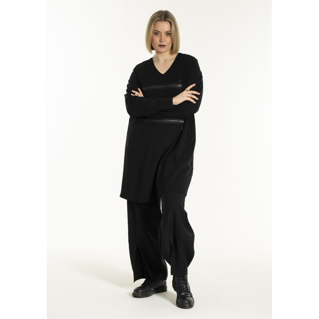 Gozzip Woman GIsla Tunic Tunic Black