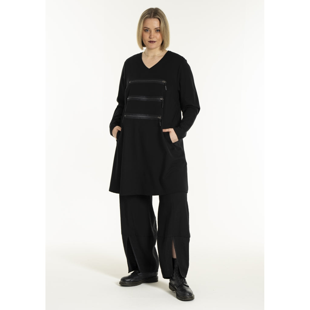 Gozzip Woman GIsla Tunic Tunic Black