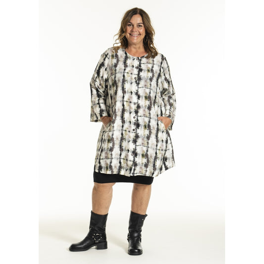 Gozzip Woman GJana Tunic Tunic Offwhite-Black-clay