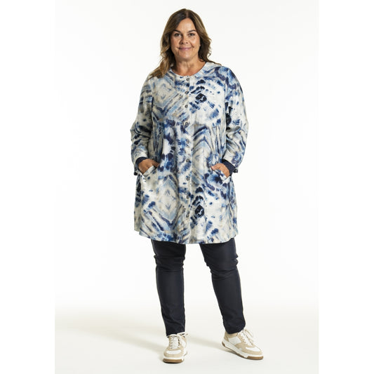 Gozzip Woman GJana Tunic Tunic Blue print