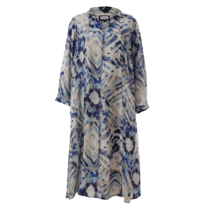 Gozzip Woman GJanelle Dress Dress Blue print