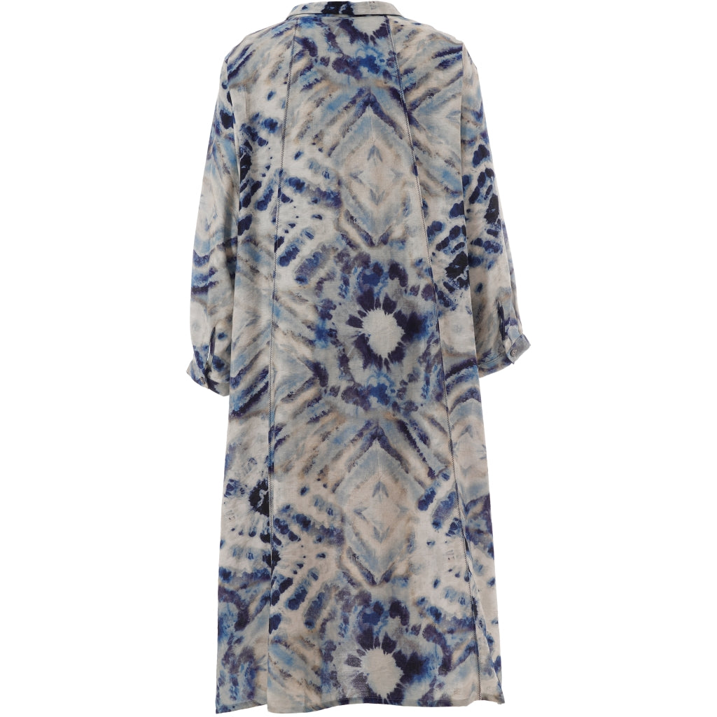 Gozzip Woman GJanelle Dress Dress Blue print