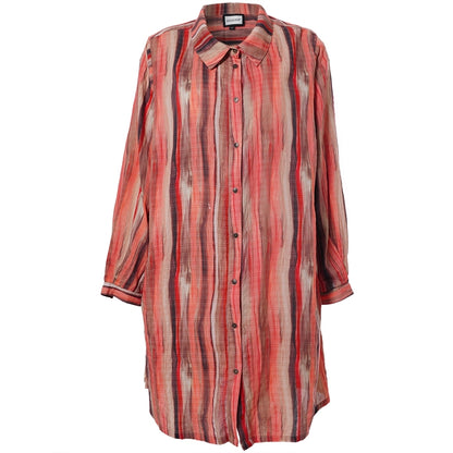 Gozzip Woman GJannit Shirt Shirt Red Striped