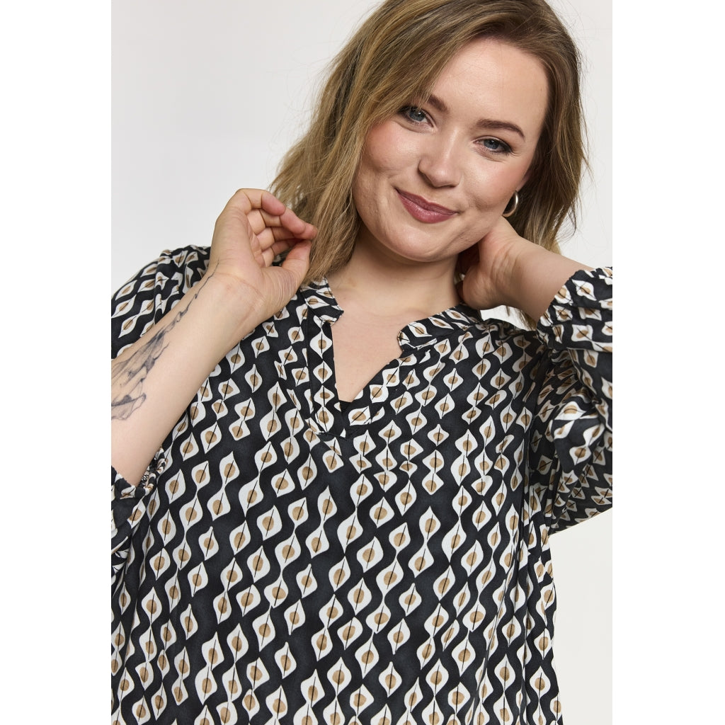 Gozzip Woman GJeana Tunic Tunic Black