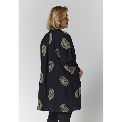 Gozzip Woman GJeana Tunic Tunic Black with sand embroidery