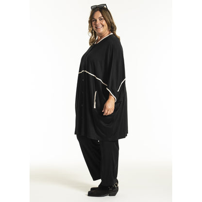 Gozzip Woman GJente Cardigan Cardigan Black