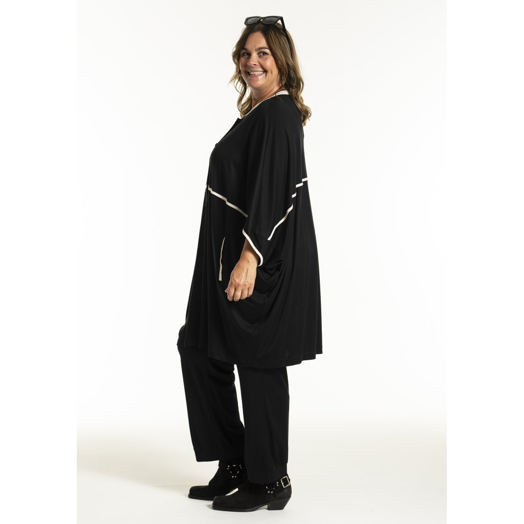 Gozzip Woman GJente Cardigan Cardigan Black