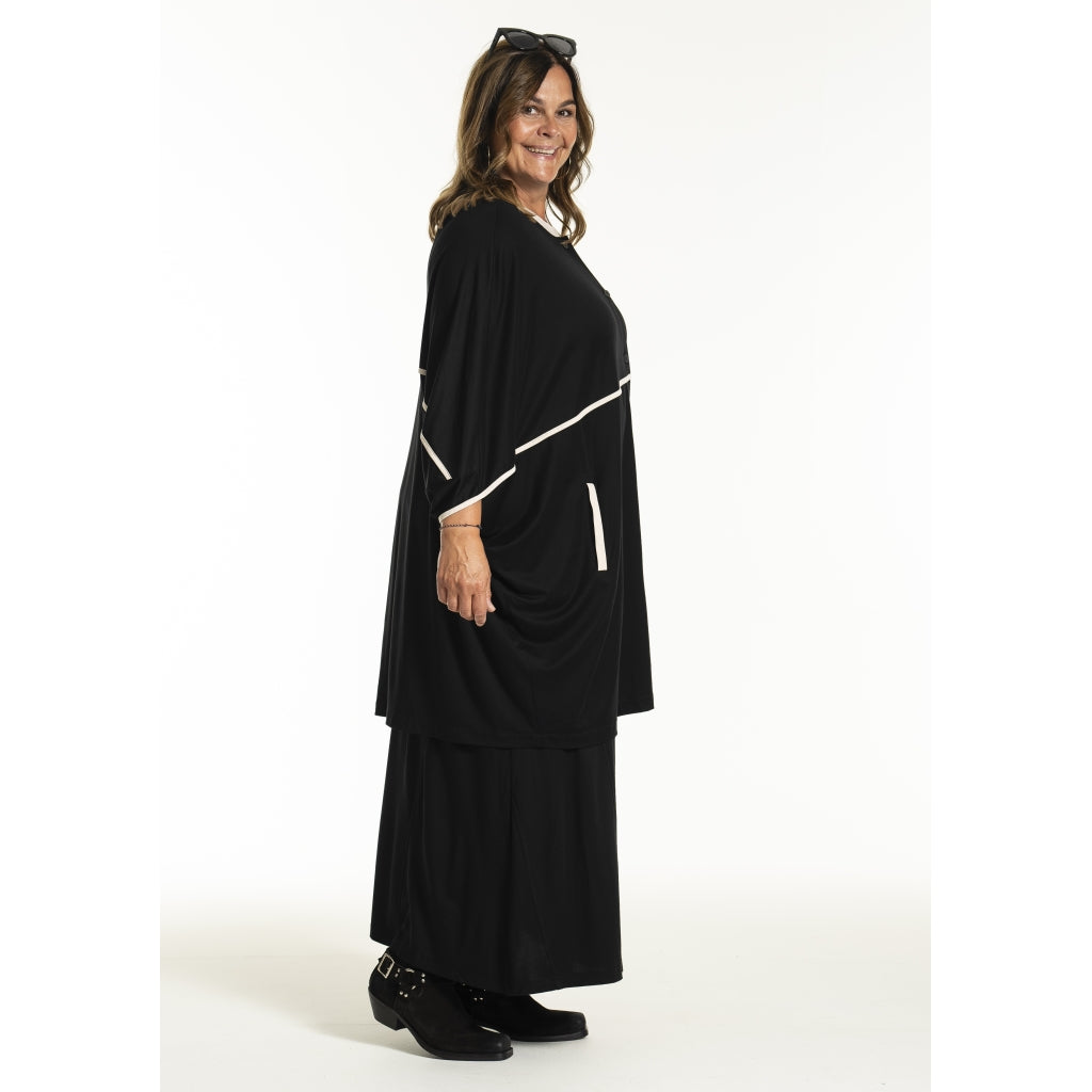 Gozzip Woman GJente Cardigan Cardigan Black