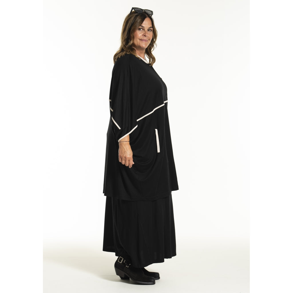 Gozzip Woman GJente Cardigan Cardigan Black