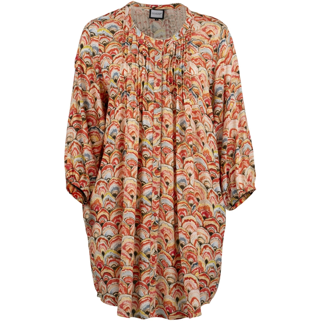 Gozzip Woman GJohanne Shirt Tunic Shirt Tunic Multi color print