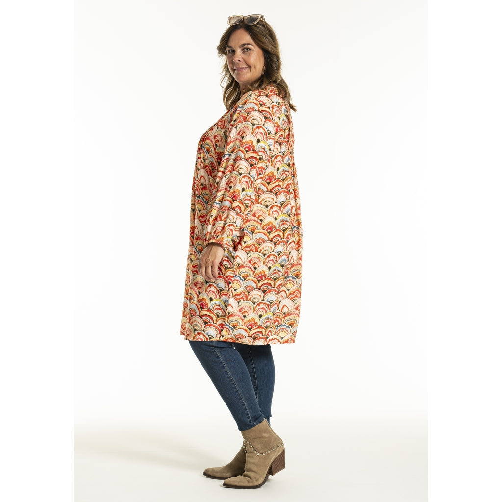 Gozzip Woman GJohanne Shirt Tunic Shirt Tunic Multi color print