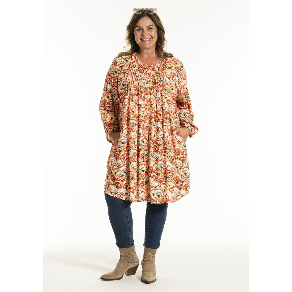 Gozzip Woman GJohanne Shirt Tunic Shirt Tunic Multi color print