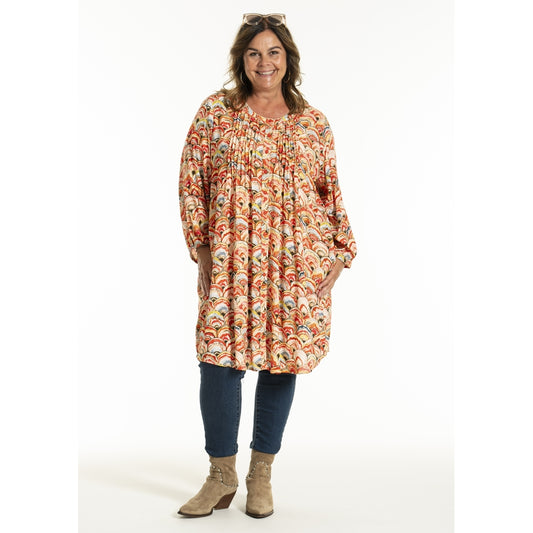 Gozzip Woman GJohanne Shirt Tunic Shirt Tunic Multi color print