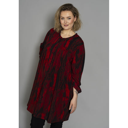 Gozzip Woman GJohanne Shirt Tunic Shirt Tunic Scarlet print