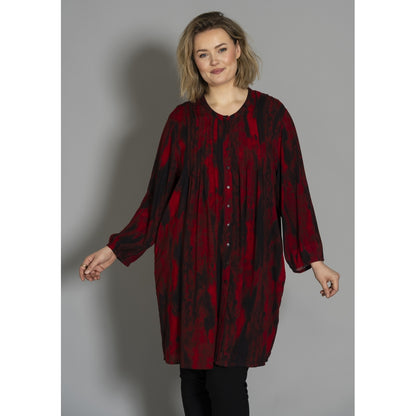 Gozzip Woman GJohanne Shirt Tunic Shirt Tunic Scarlet print