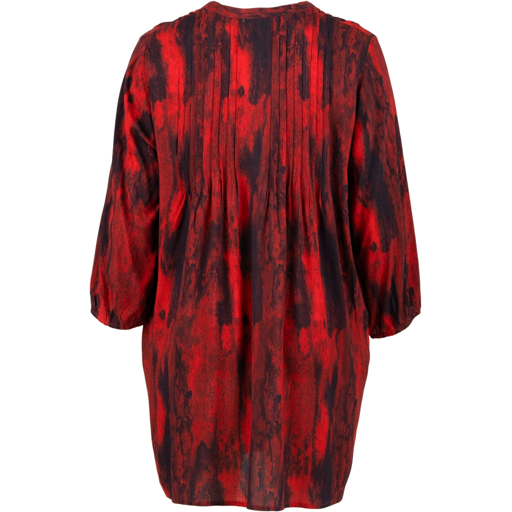 Gozzip Woman GJohanne Shirt Tunic Shirt Tunic Scarlet print