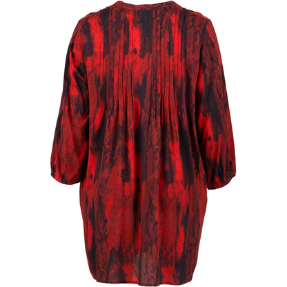 Gozzip Woman GJohanne Shirt Tunic Shirt Tunic Scarlet print