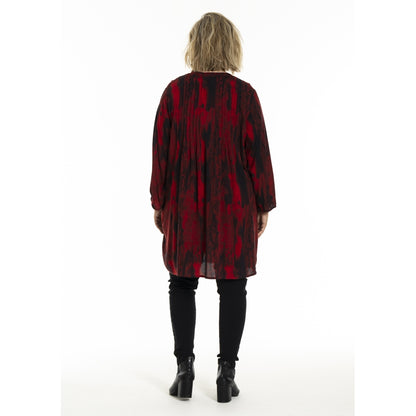 Gozzip Woman GJohanne Shirt Tunic Shirt Tunic Scarlet print
