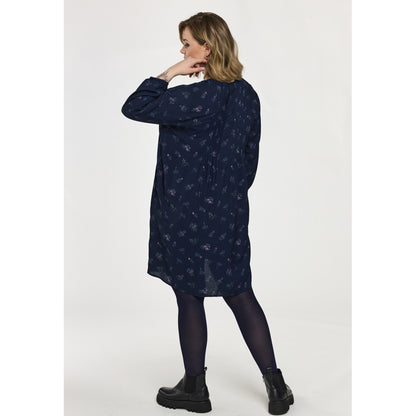 Gozzip Woman GJohanne Shirt Tunic Shirt Tunic Navy Print