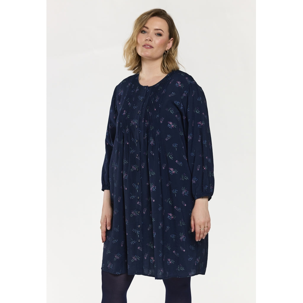 Gozzip Woman GJohanne Shirt Tunic Shirt Tunic Navy Print