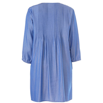 Gozzip Woman GJohanne Shirt Tunic Shirt Tunic Blue denim look