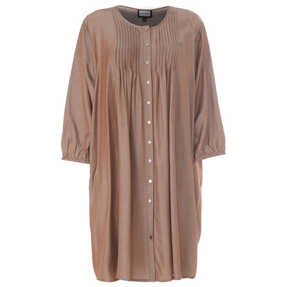Gozzip Woman GJohanne Shirt Tunic Shirt Tunic Dark Sand