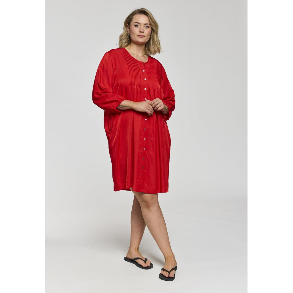 Gozzip Woman GJohanne Shirt Tunic Shirt Tunic Red