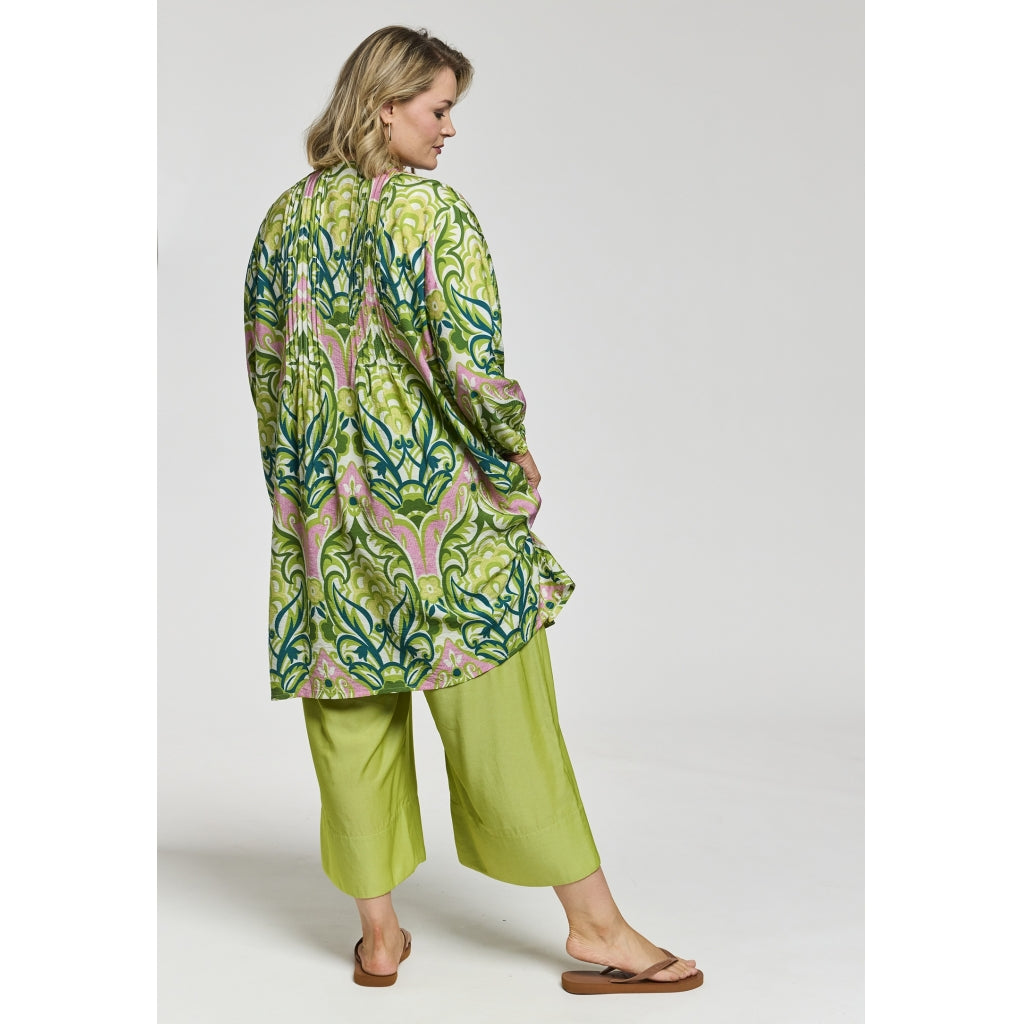 Gozzip Woman GJohanne Shirt Tunic Shirt Tunic Green pink mix