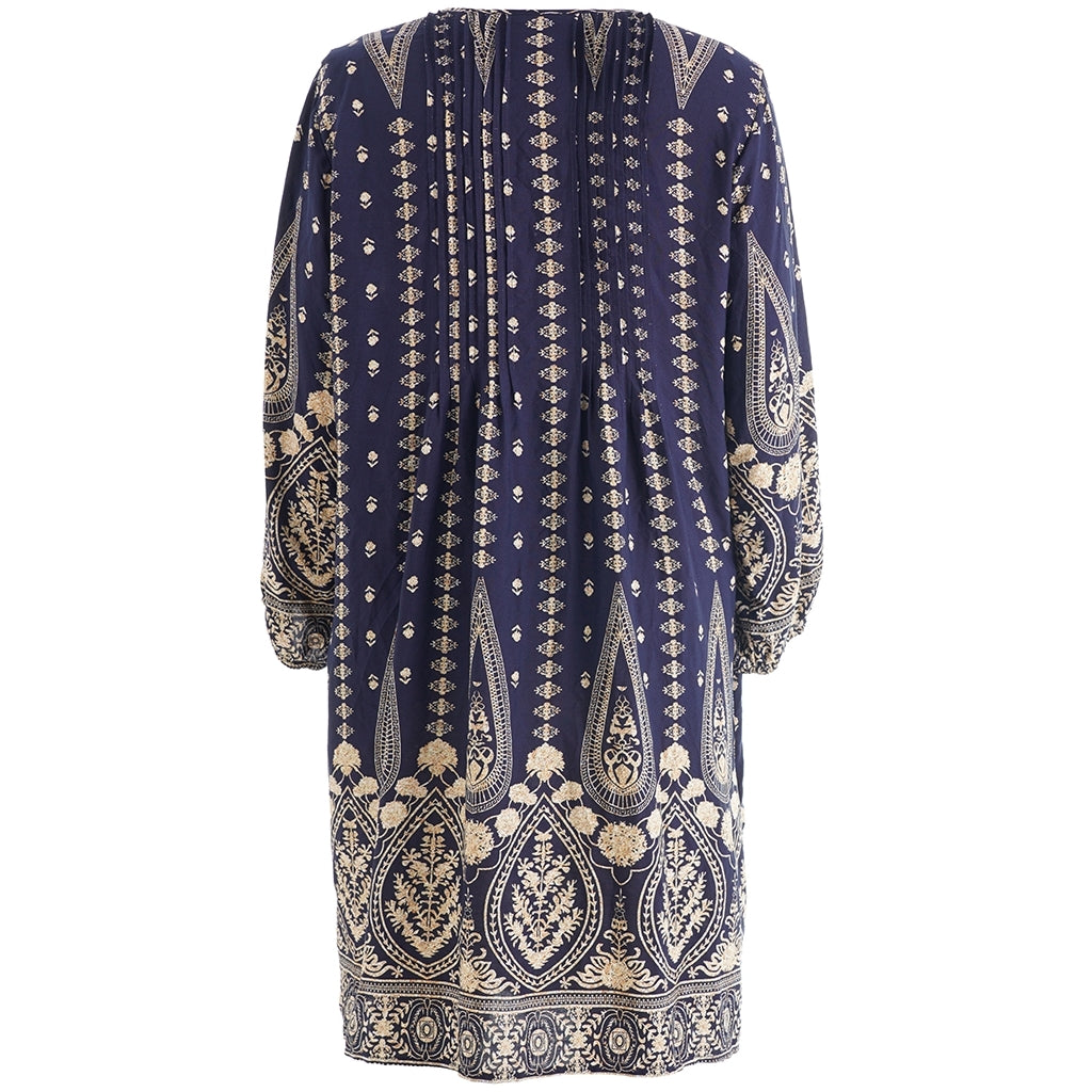 Gozzip Woman GJohanne Shirt Tunic Shirt Tunic Blue board print