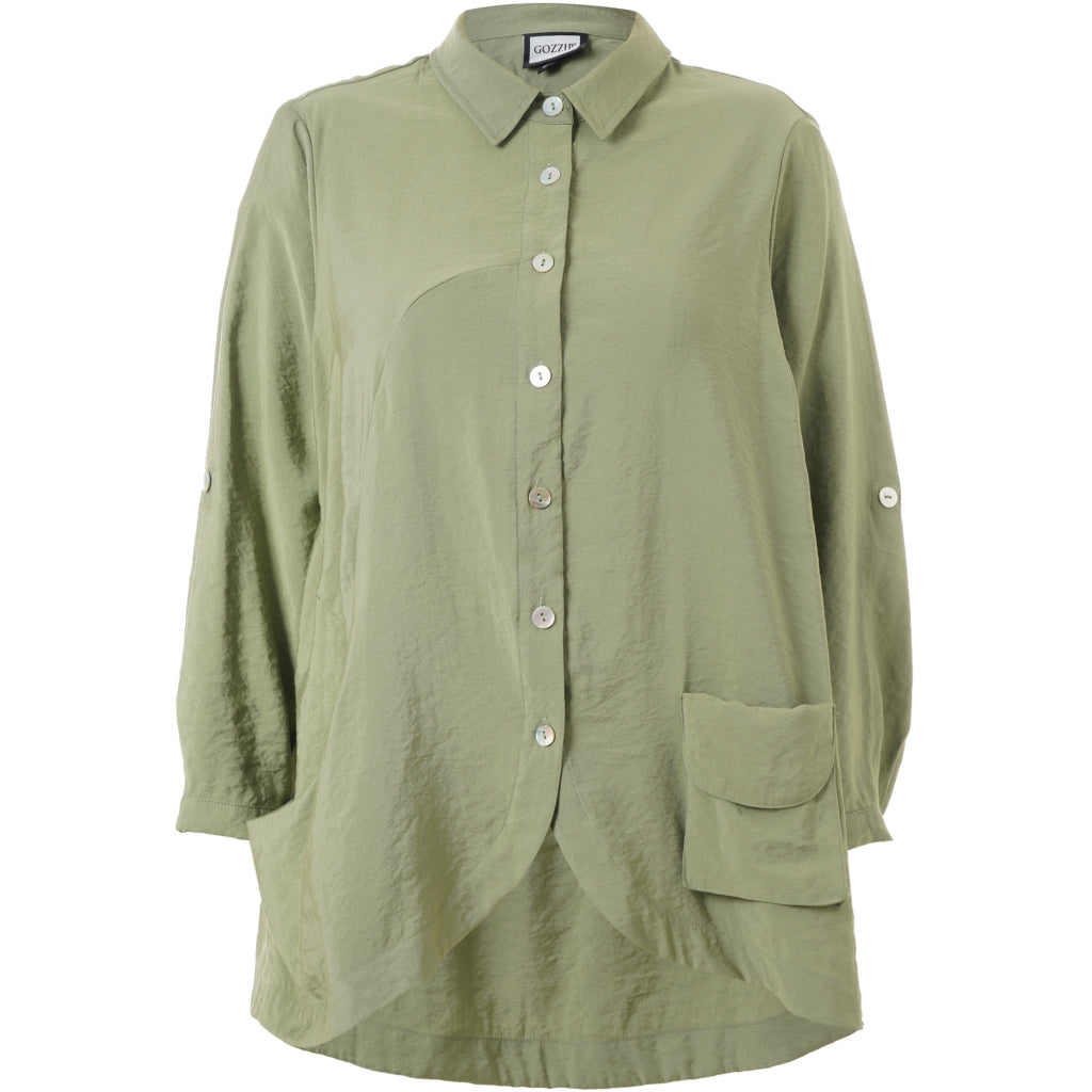 Gozzip Woman GJolene Shirt jacket Shirt Jacket Jade