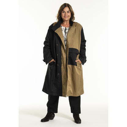 Gozzip Woman GJulla Coat Coat Clay/Black