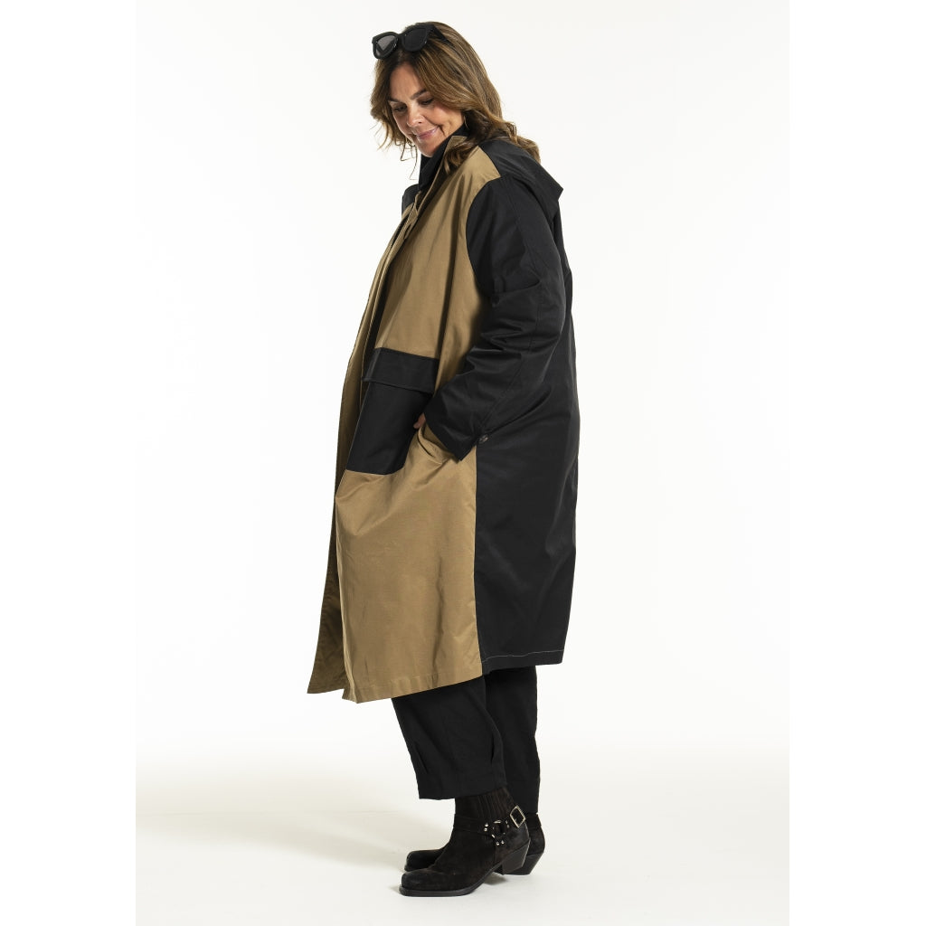 Gozzip Woman GJulla Coat Coat Clay/Black