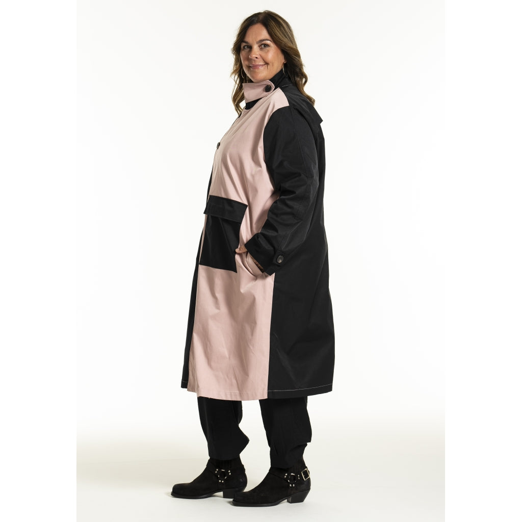 Gozzip Woman GJulla Coat Coat Rose/Black