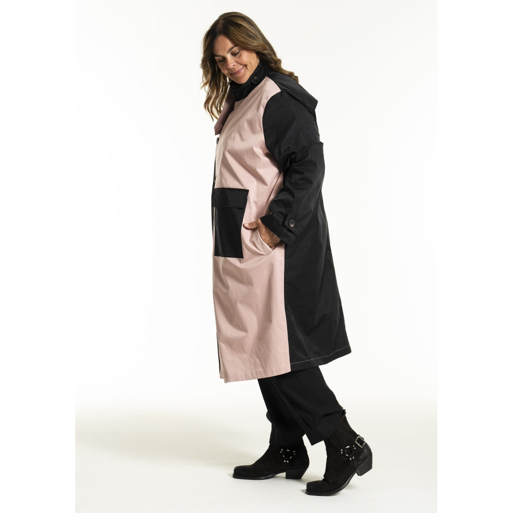 Gozzip Woman GJulla Coat Coat Rose/Black