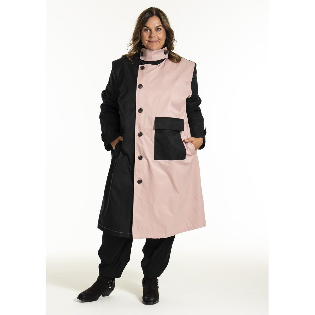 Gozzip Woman GJulla Coat Coat Rose/Black