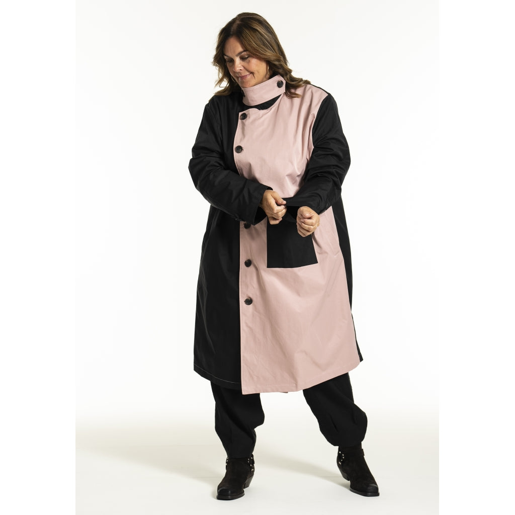 Gozzip Woman GJulla Coat Coat Rose/Black