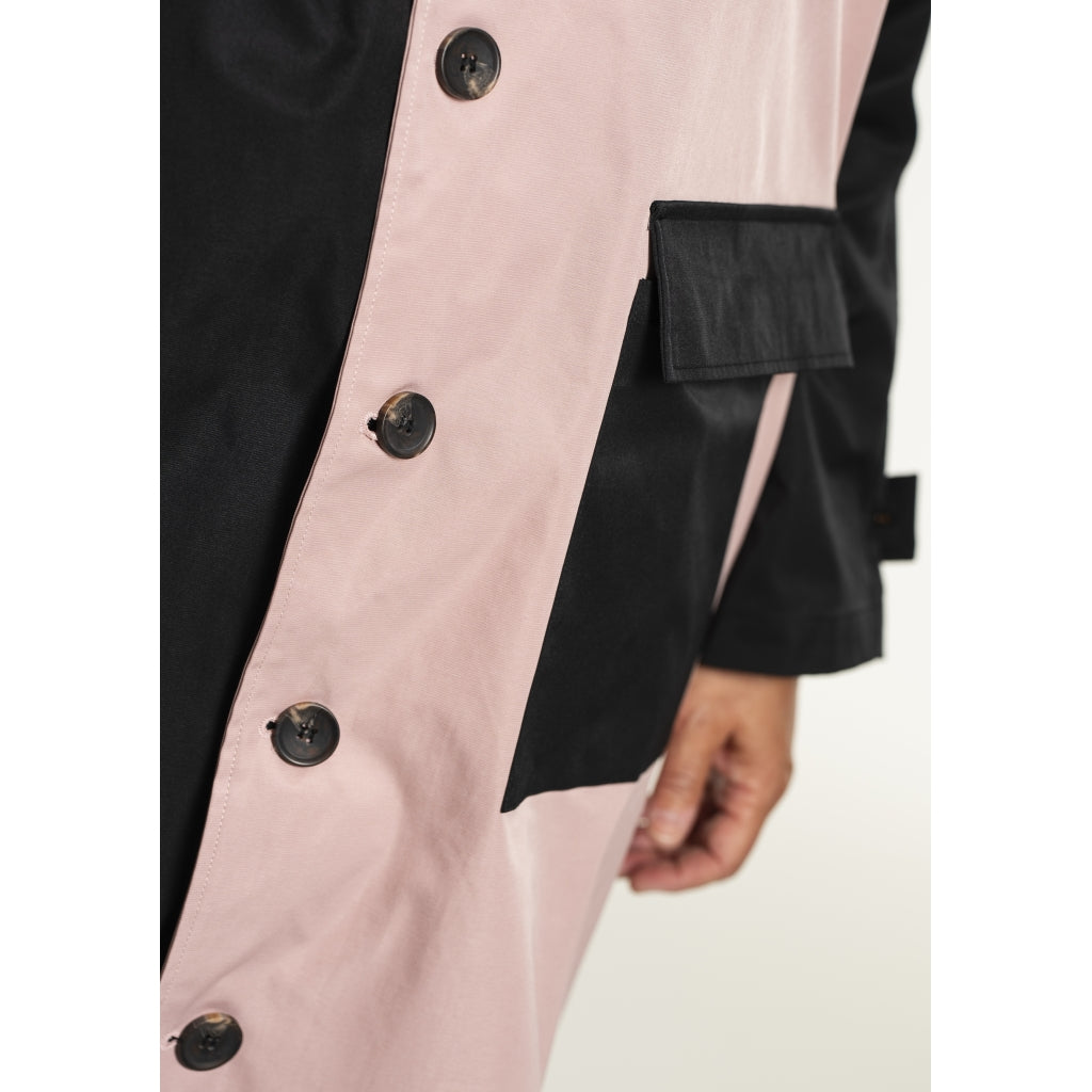 Gozzip Woman GJulla Coat Coat Rose/Black