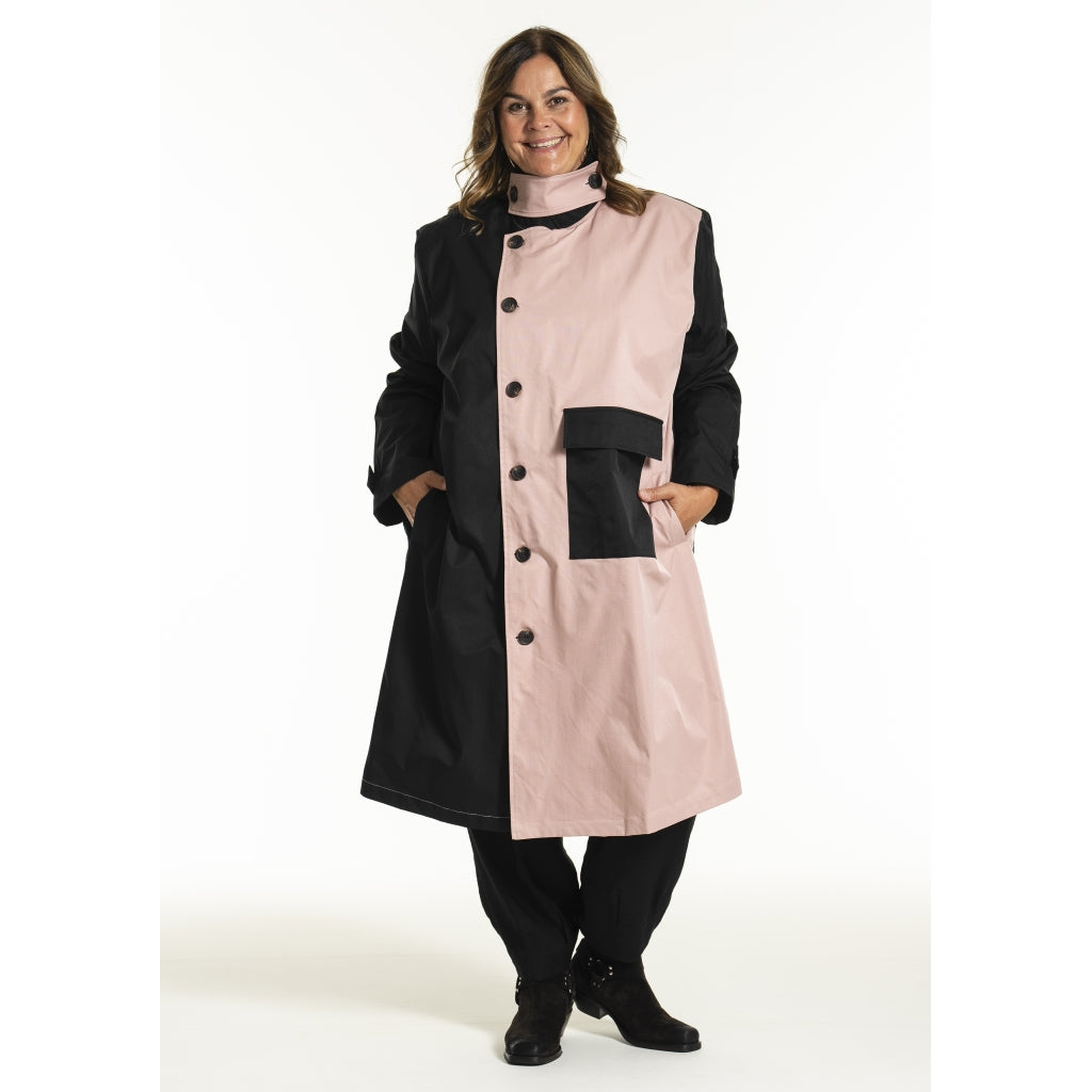 Gozzip Woman GJulla Coat Coat Rose/Black