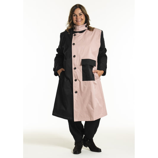 Gozzip Woman GJulla Coat Coat Rose/Black