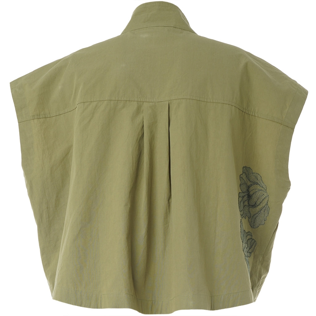 Gozzip Woman GJuno vest Vest Green