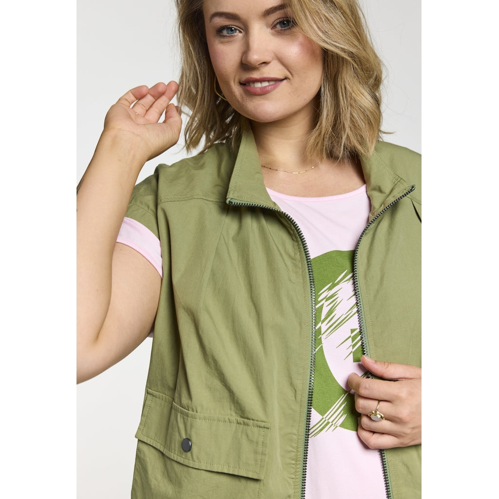 Gozzip Woman GJuno vest Vest Green