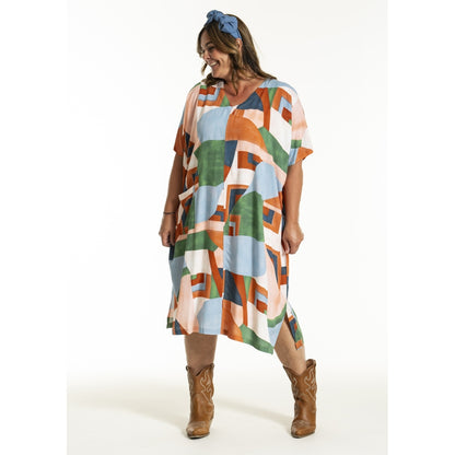 Gozzip Woman GJustina Oversized Dress Dress Multi Colour