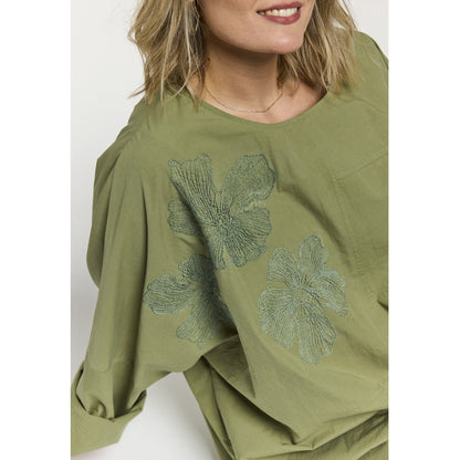 Gozzip Woman GKaia Blouse Blouse Green
