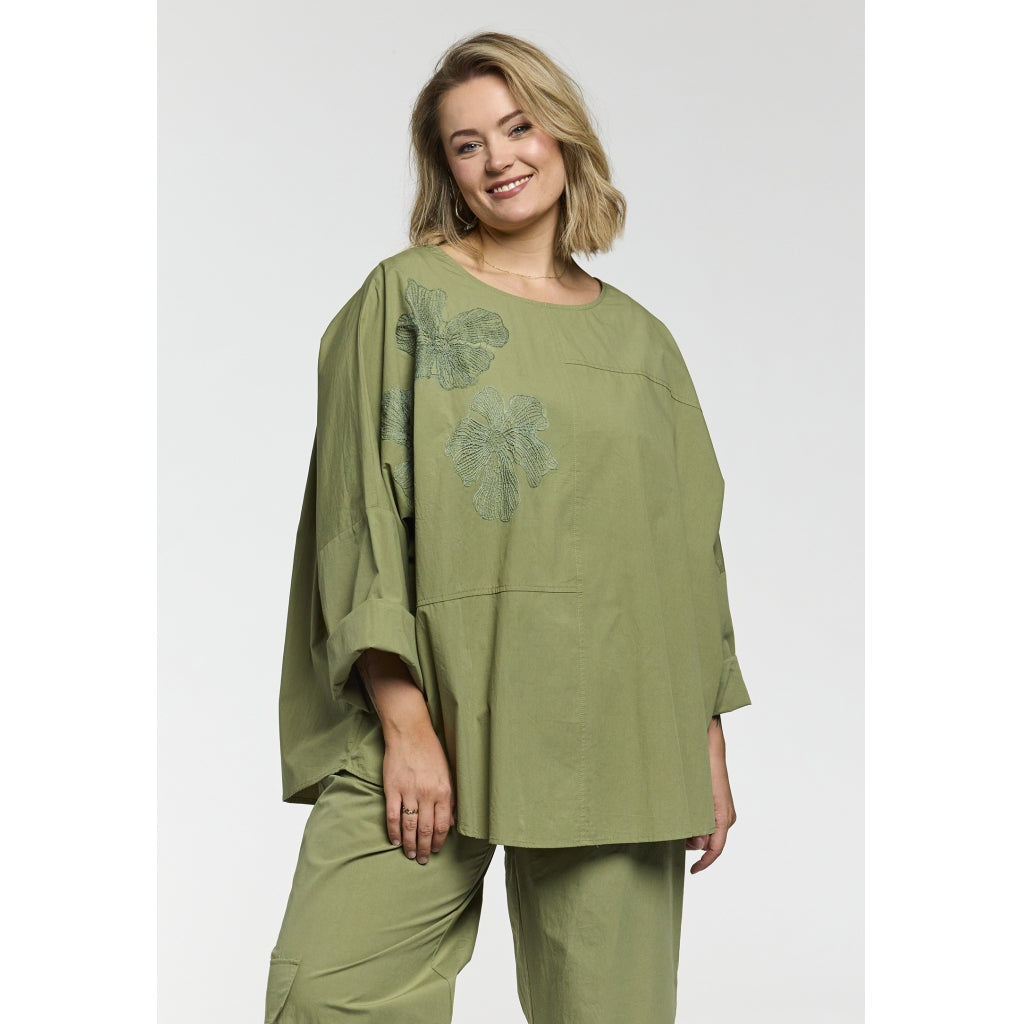 Gozzip Woman GKaia Blouse Blouse Green