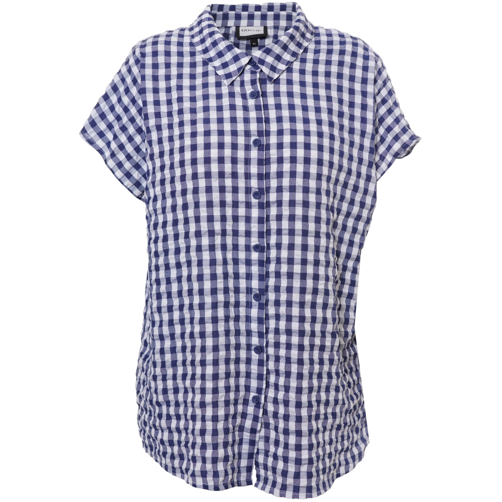 Gozzip Woman GKaisa Blouse Blouse Navy check