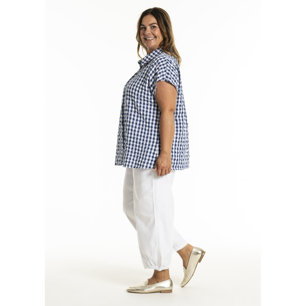 Gozzip Woman GKaisa Blouse Blouse Navy check