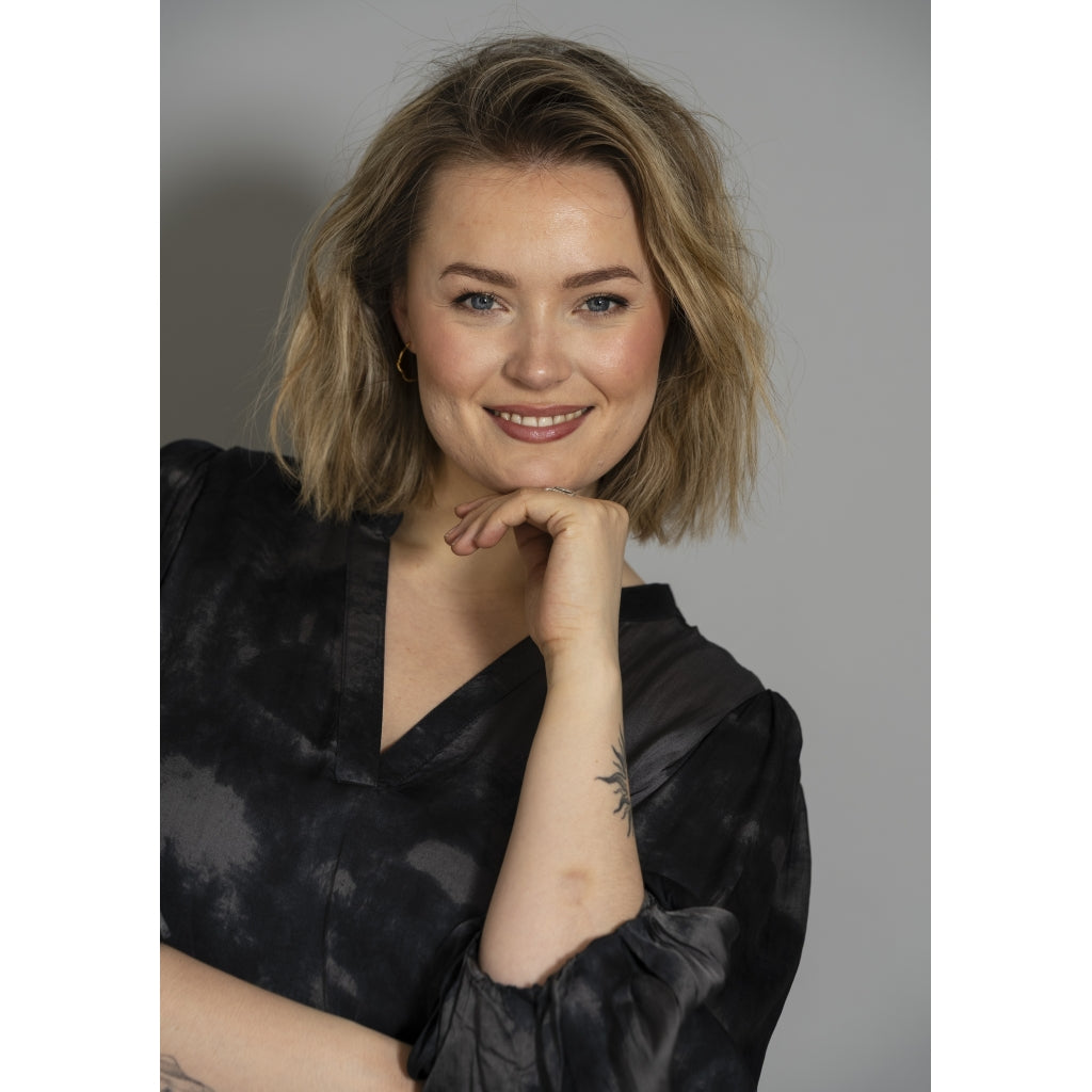 Gozzip Woman GKamille Blouse Blouse Grey/Black