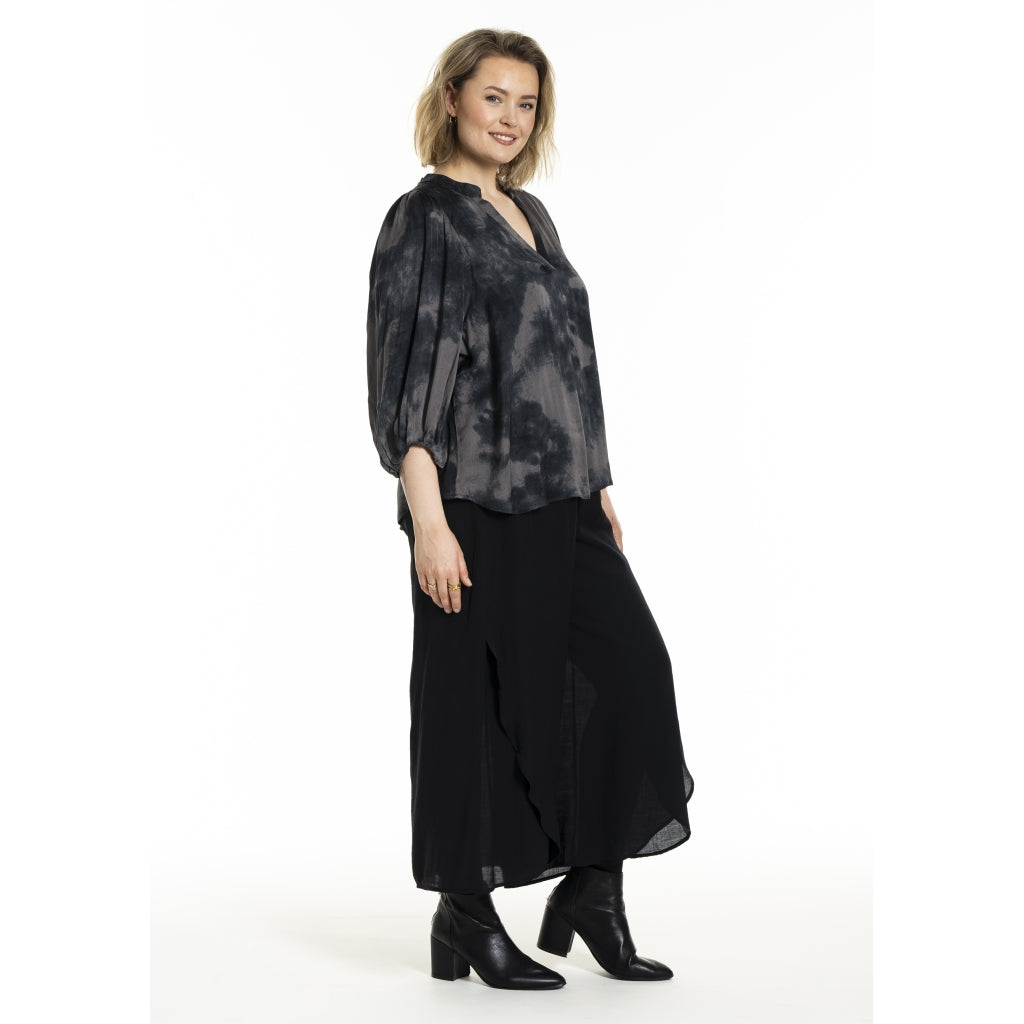 Gozzip Woman GKamille Blouse Blouse Grey/Black