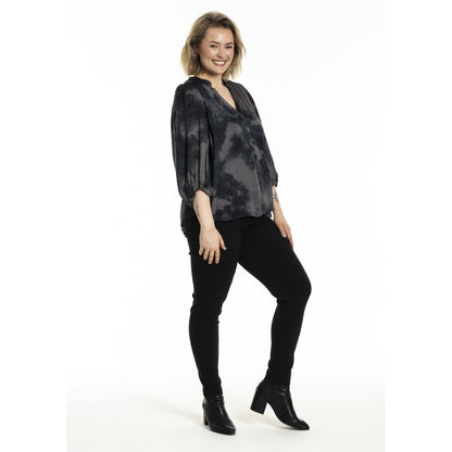 Gozzip Woman GKamille Blouse Blouse Grey/Black