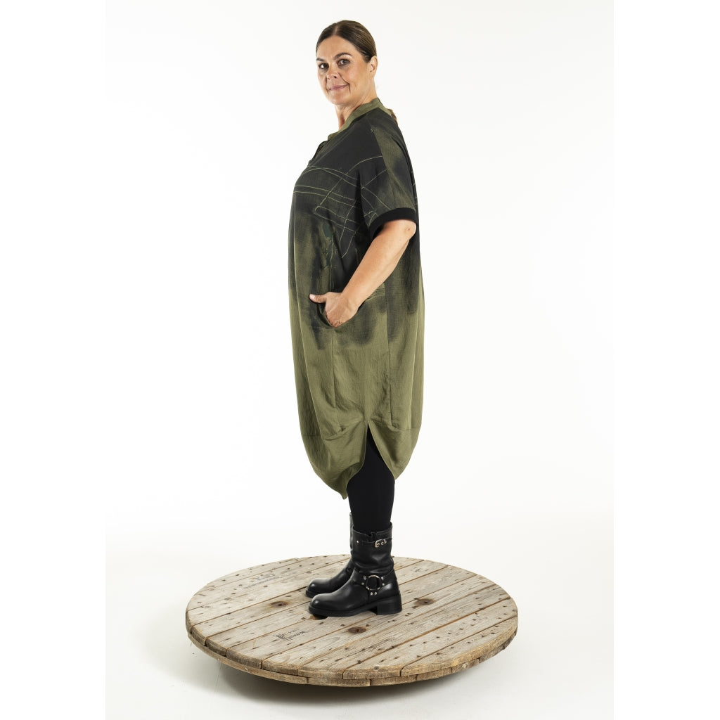 Gozzip Woman GKara Dress Dress Olive